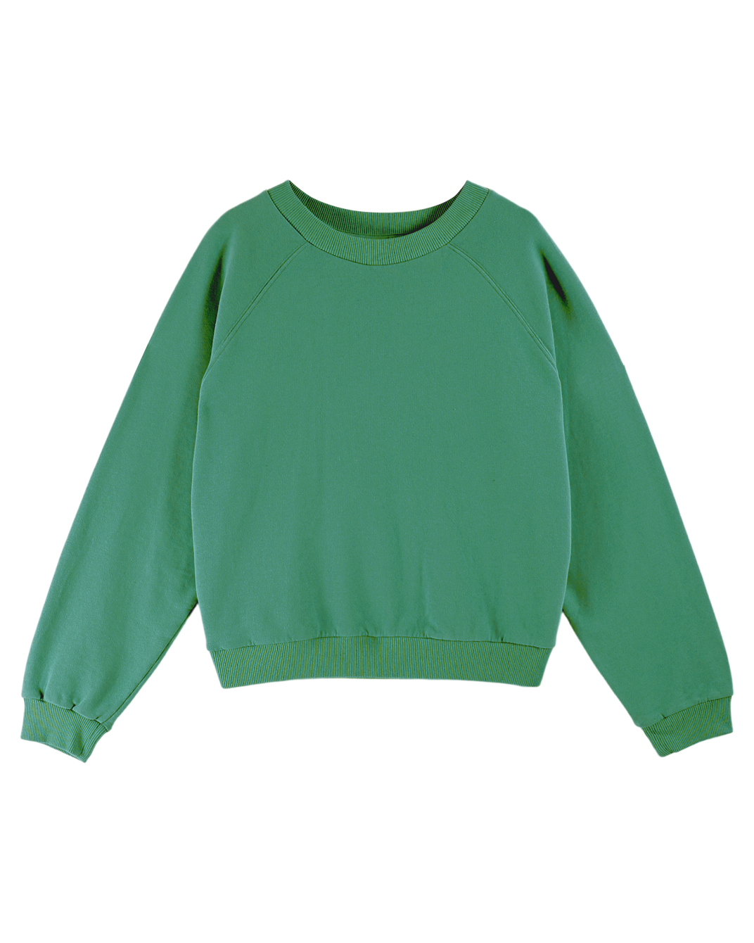 Sweat coton bio vert