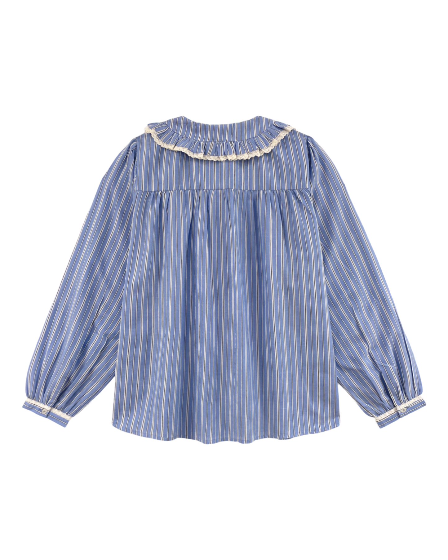 Blouse rayures bleu et blanc