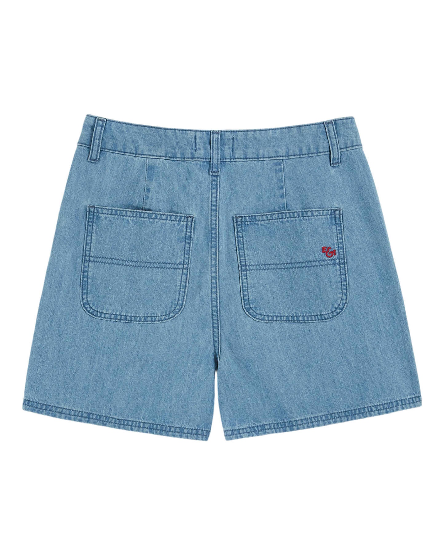 Short denim bleu clair