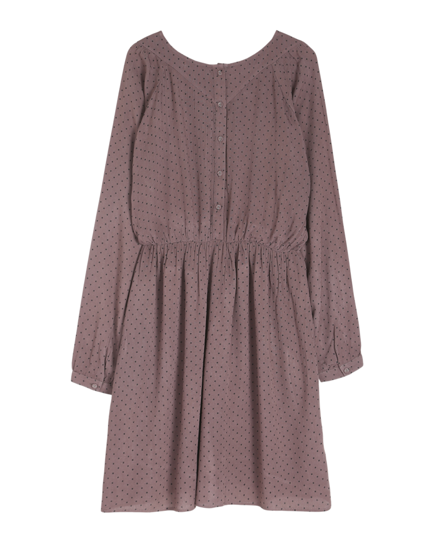 robe en viscose pois lavande