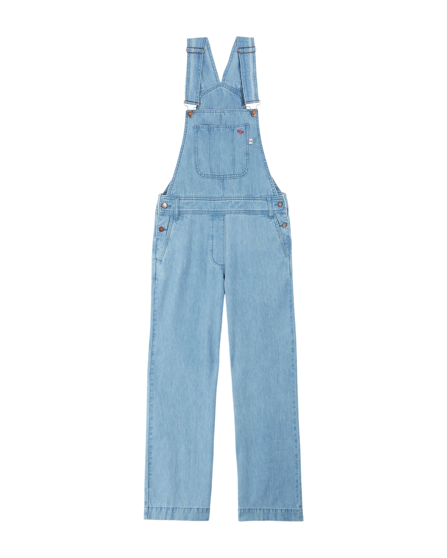 Salopette denim bleu clair