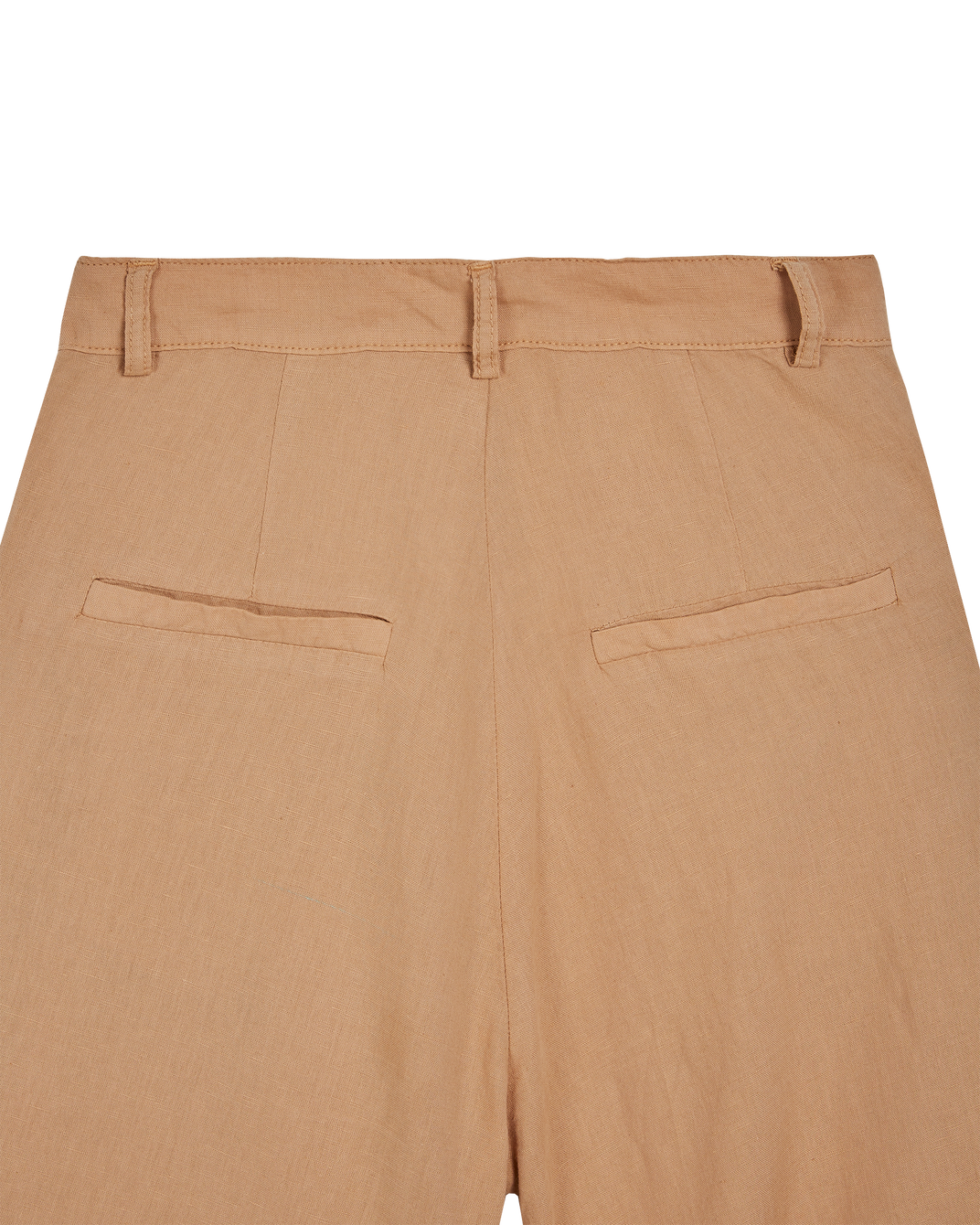 Pantalon palazzo lin coton beige