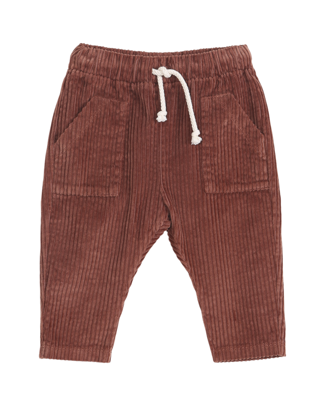 Pantalon en velours À grosses côtes auburn