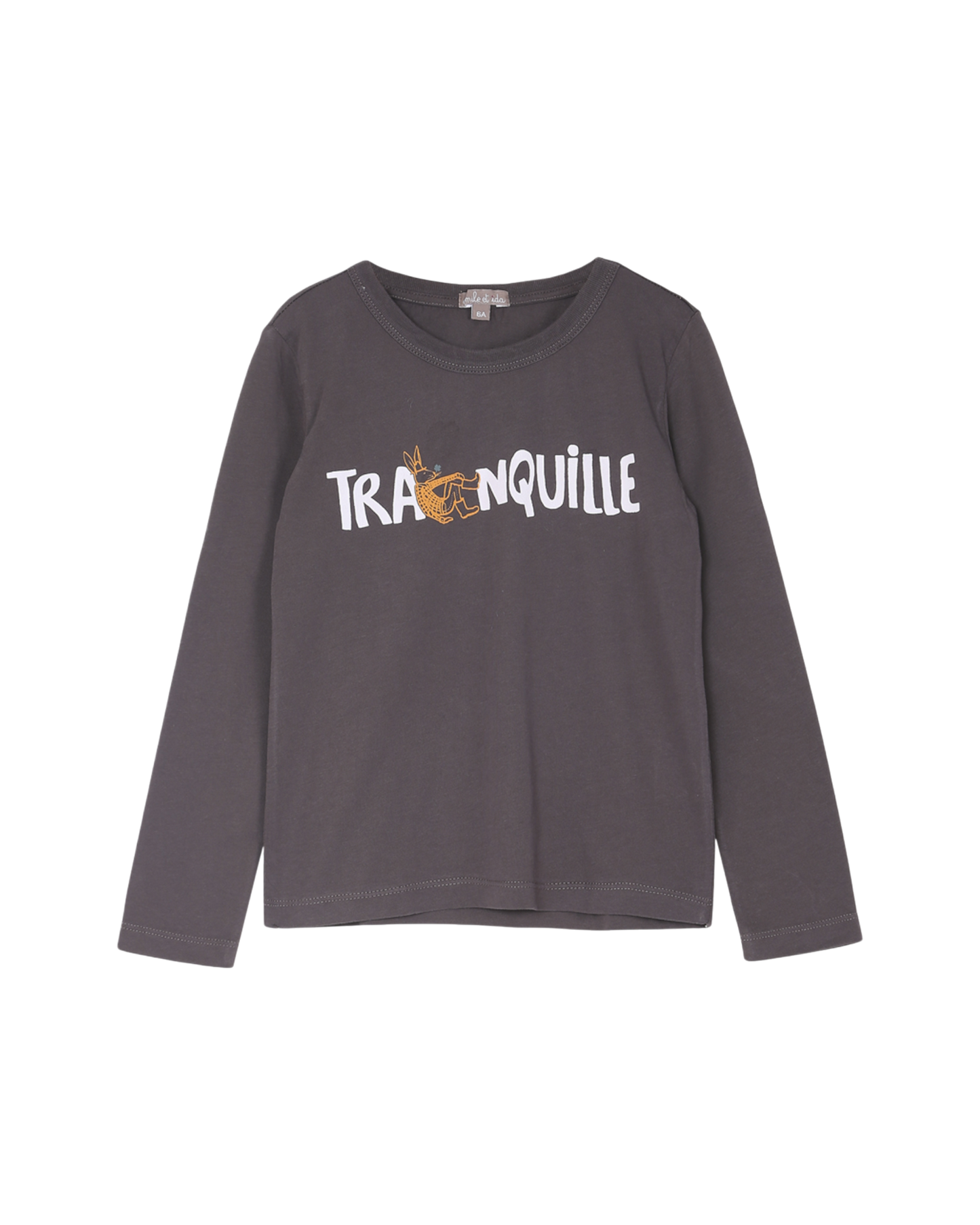 T-shirt coton poivre tranquille