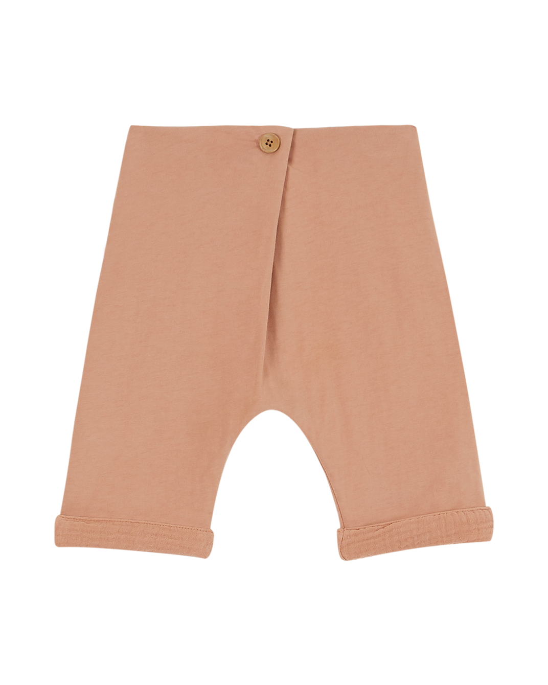 Pantalon gaze de coton bois de rose