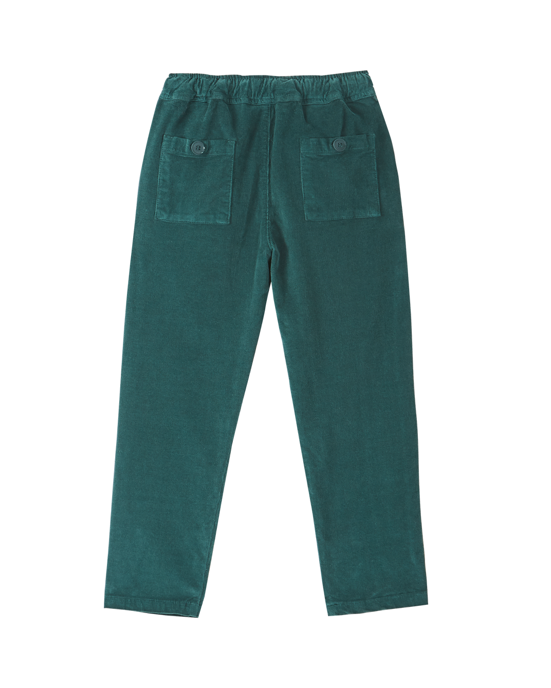 Pantalon velours côtelé vert