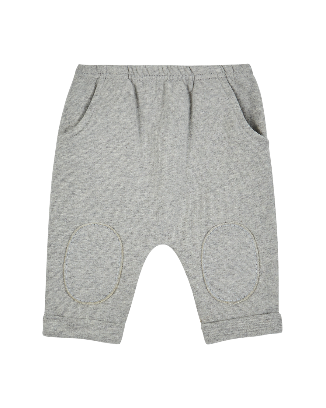 Pantalon de jogging coton biologique gris chiné