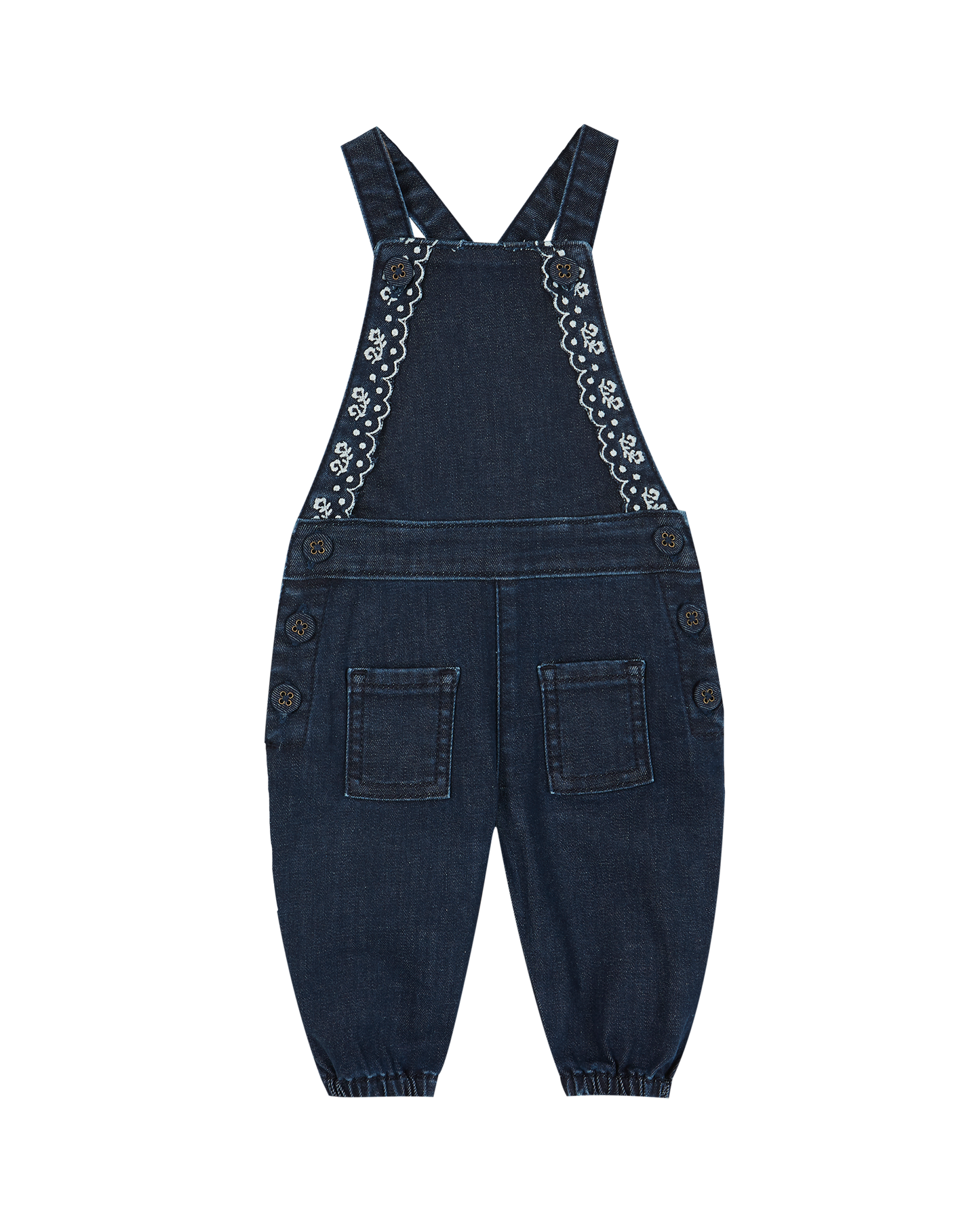 Salopette coton denim stretch