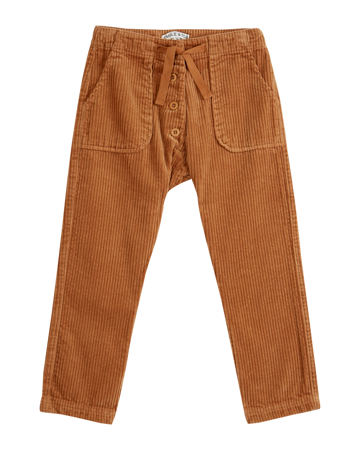 Pantalon velours caramel