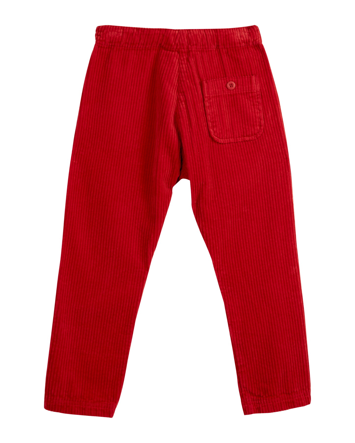 Pantalon velours rouge