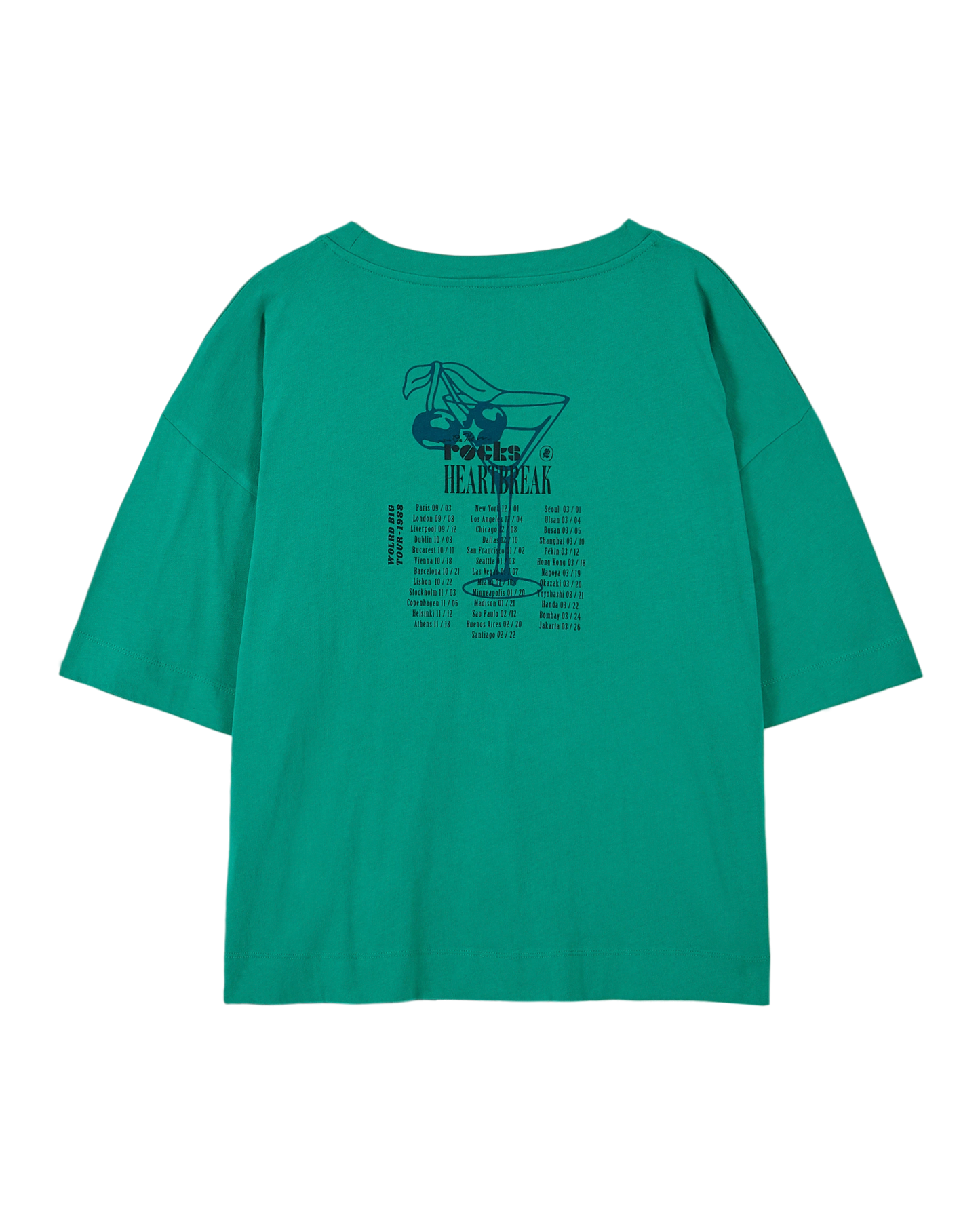 T-shirt On the Rocks coton bio menthol