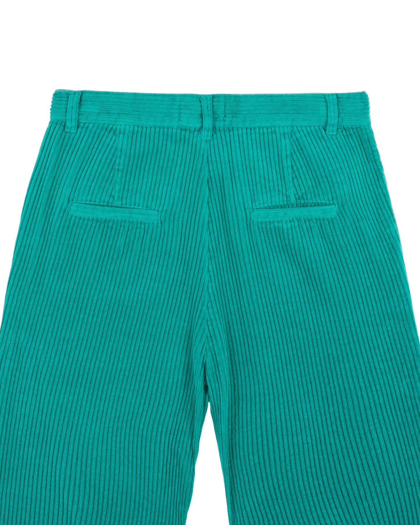 Pantalon wide velours menthol