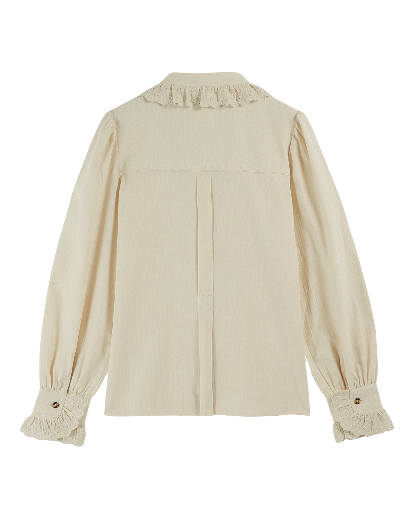 Chemise vintage crème