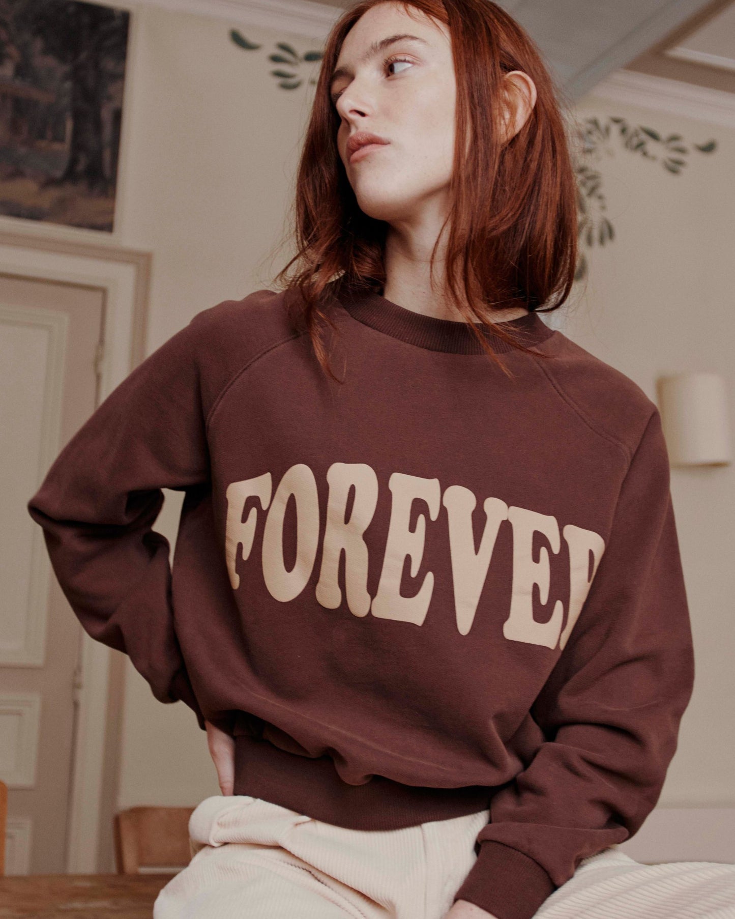 Sweat Forever coton bio femme cacao