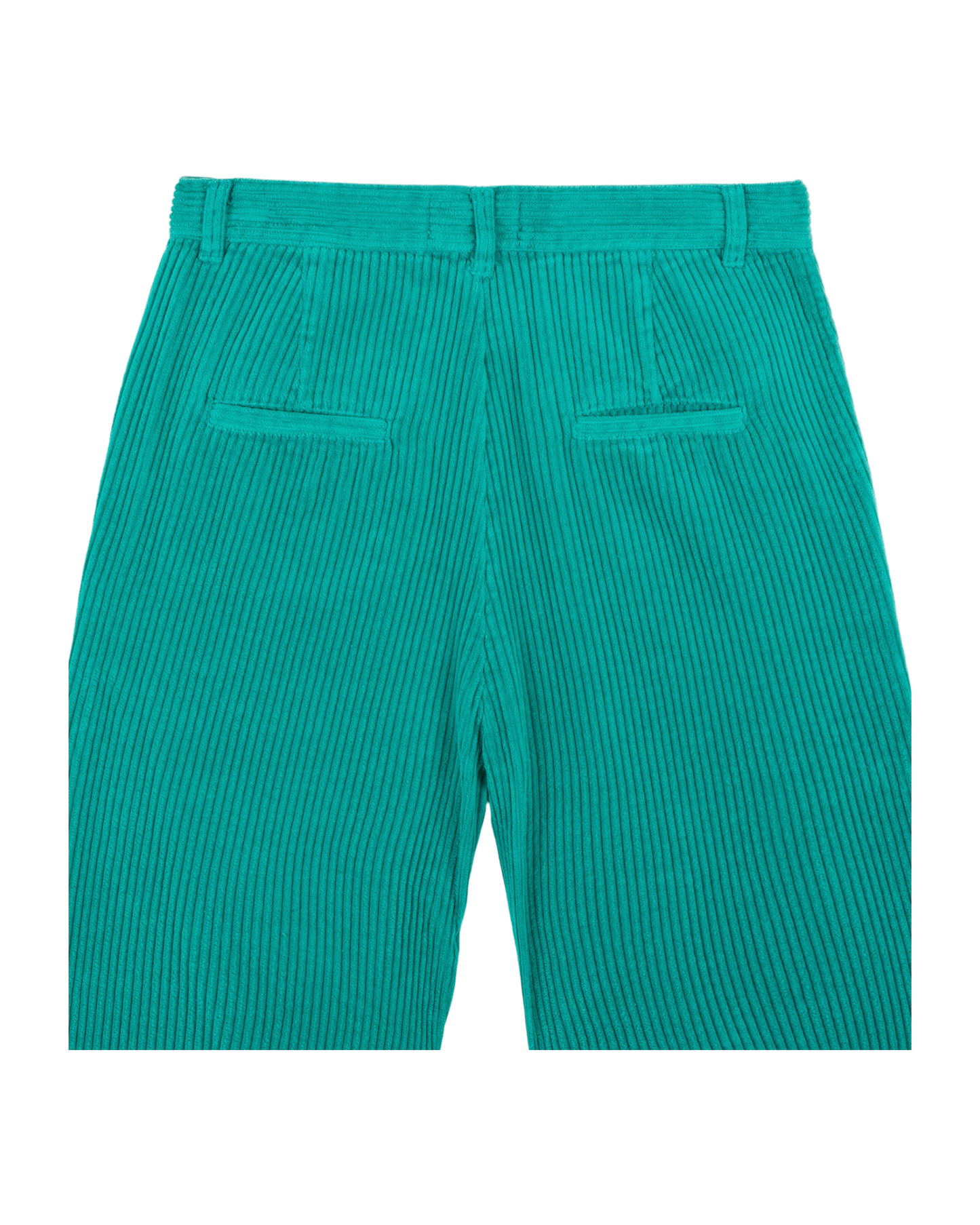 Pantalon wide velours menthol