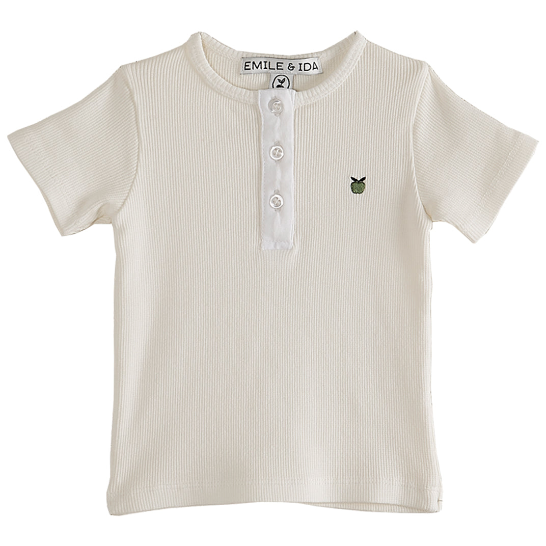 Tee-shirt coton bio blanc