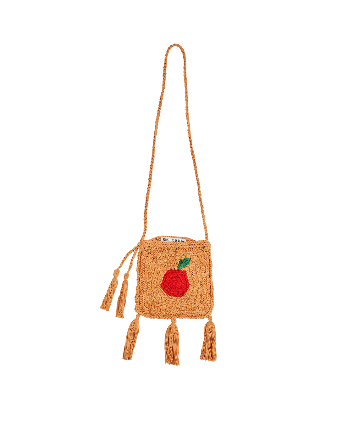 Mini sac coton naturel pomme