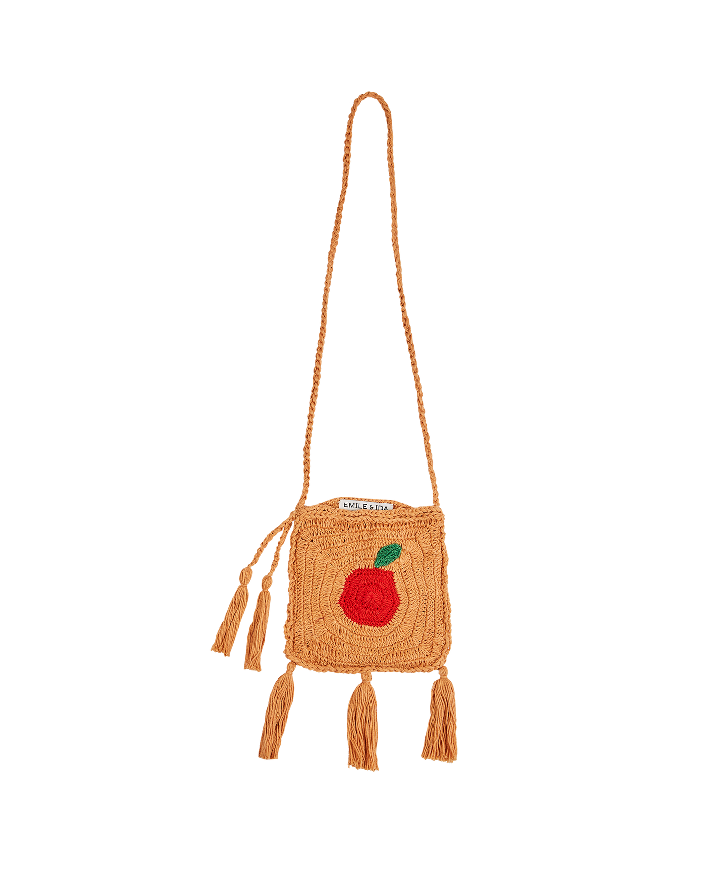 Mini sac coton naturel pomme