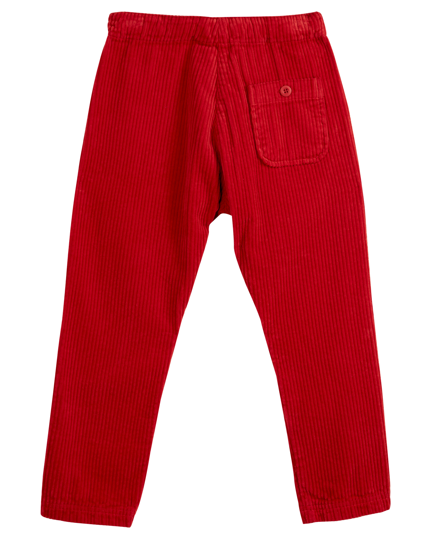 Pantalon velours rouge